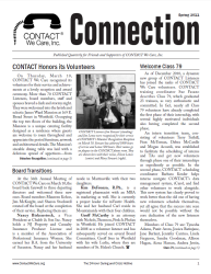 Contact We Care newsletter cover