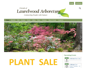 Laurelwood Arboretum home page